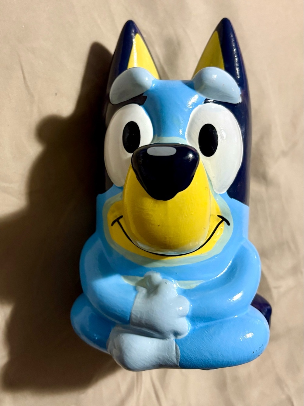 Jay Franco Bluey Ceramic Piggy Bank Coin Bank Kids Room Decor NWOT